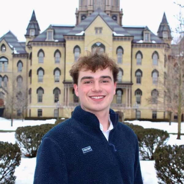 Picture of undergraduate student Sean Miller.
